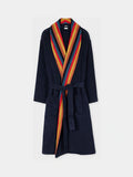 Red Artist Stripe Dressing Gown