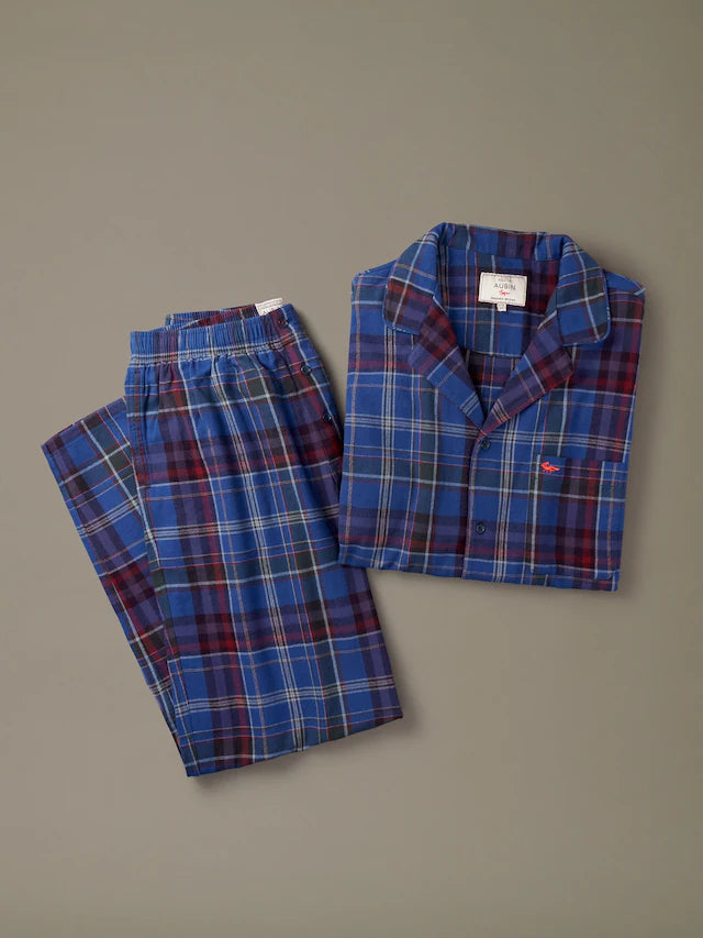 Aubin Aberford Flannel Pyjamas Set