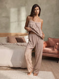 Jacquard Satin Cami Pyjamas Set
