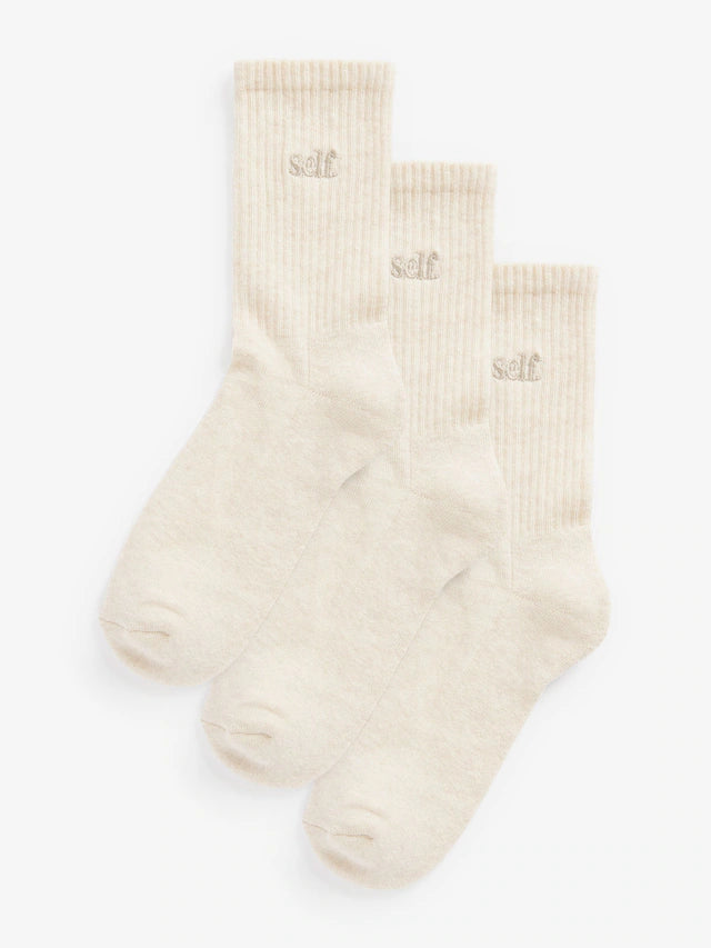 Oat Cushion Sole Ankle Socks