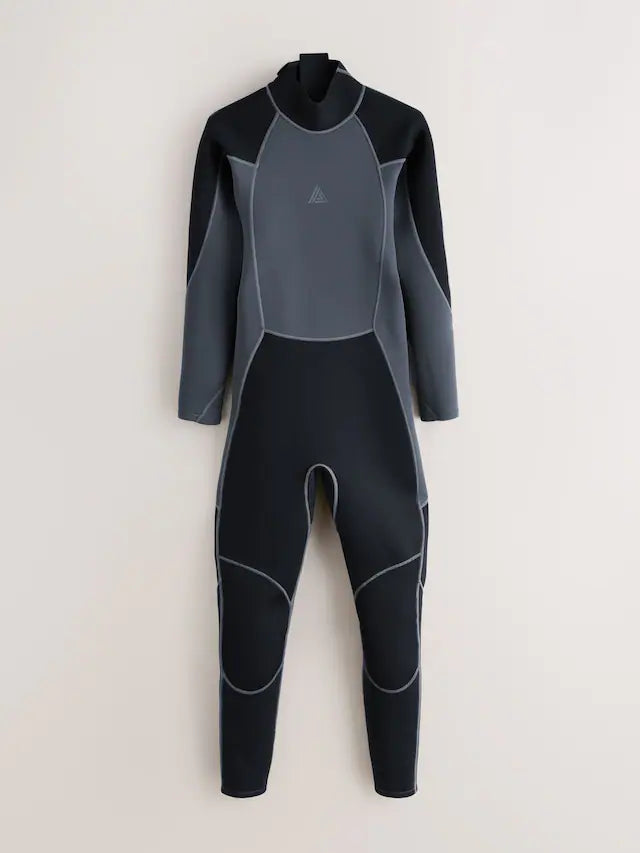 Black Long Sleeve Wetsuit