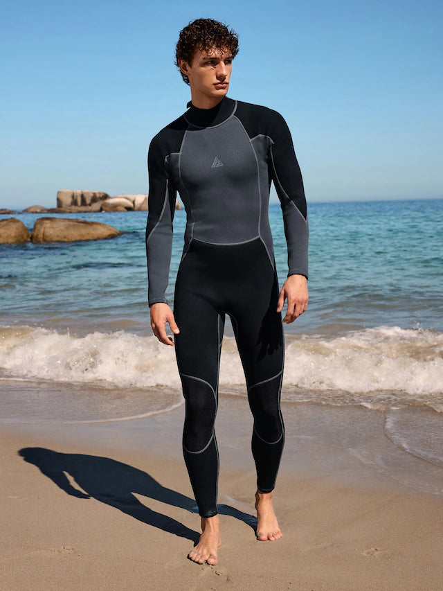 Black Long Sleeve Wetsuit