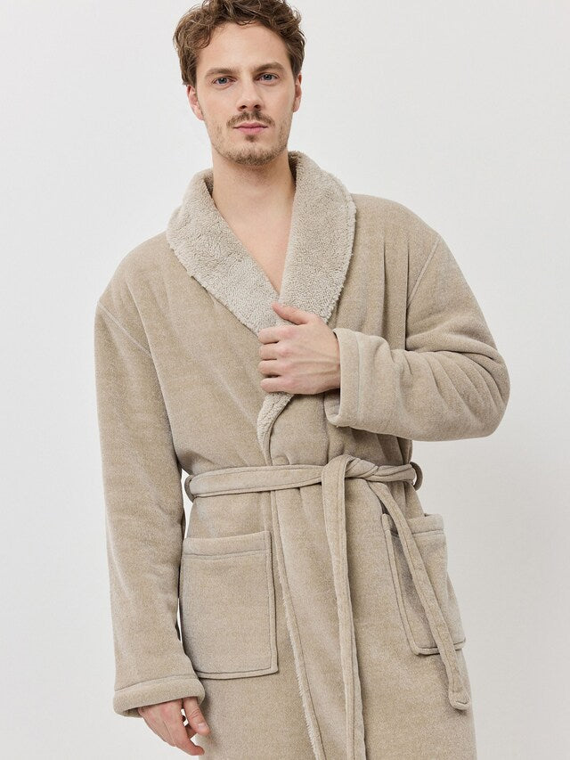 Natural Elliot Bathrobe